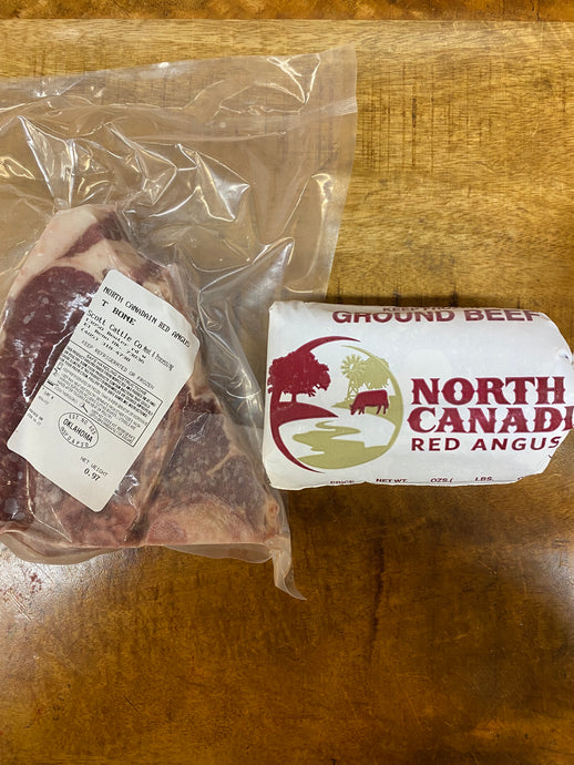 Home raised beef available at Moore’s Farm Service.