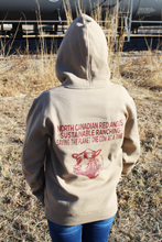 Load image into Gallery viewer, North Canadian Red Angus Hoodie - Sand
